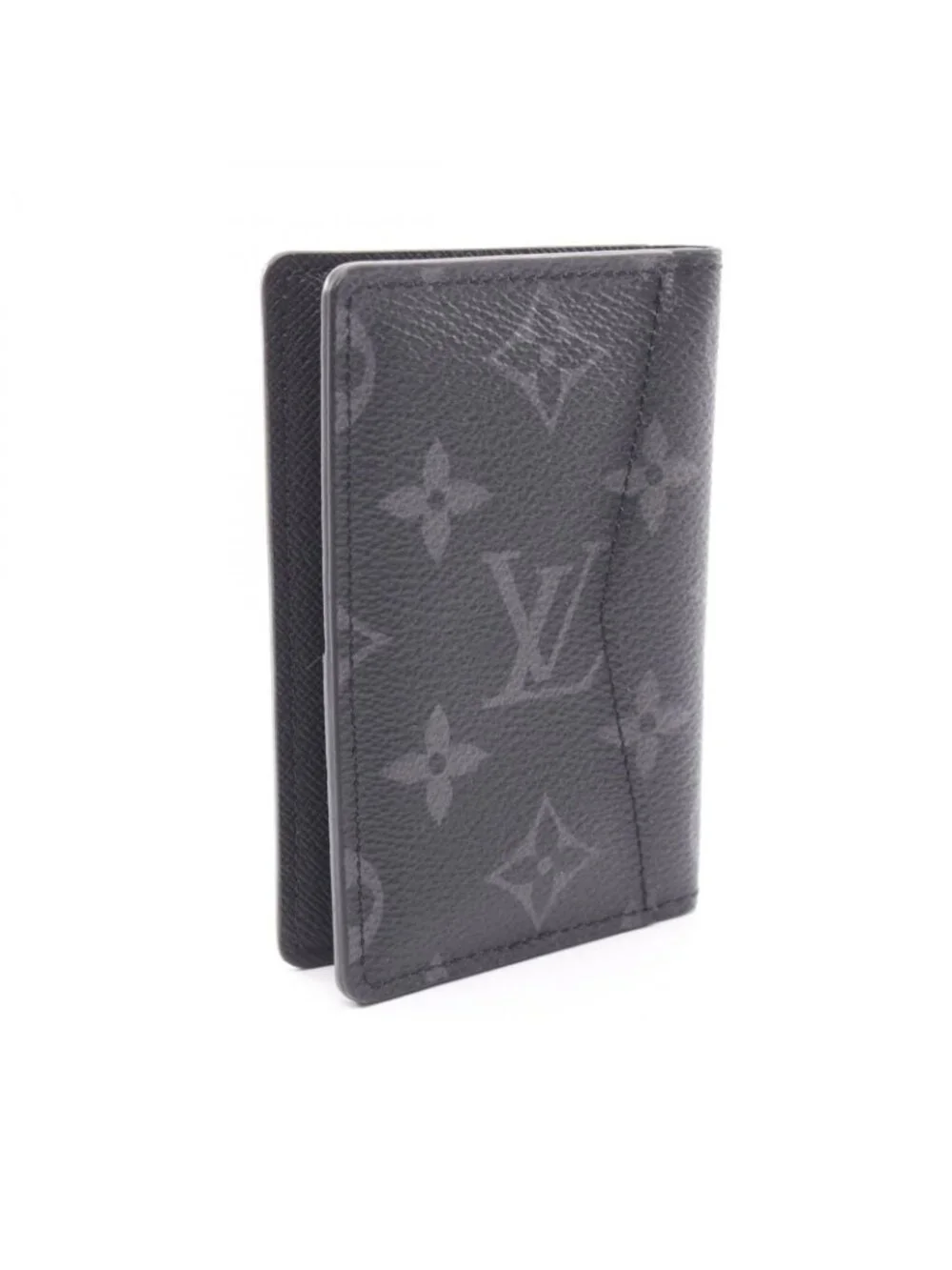 Louis Vuitton Card Case Pocket Organizer Monogram Eclipse